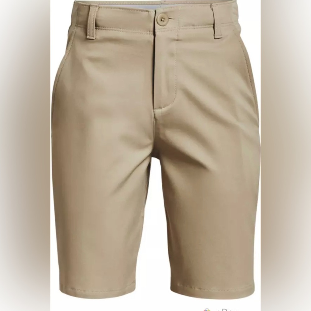 Under Armour Tan Loose Boys Shorts 18